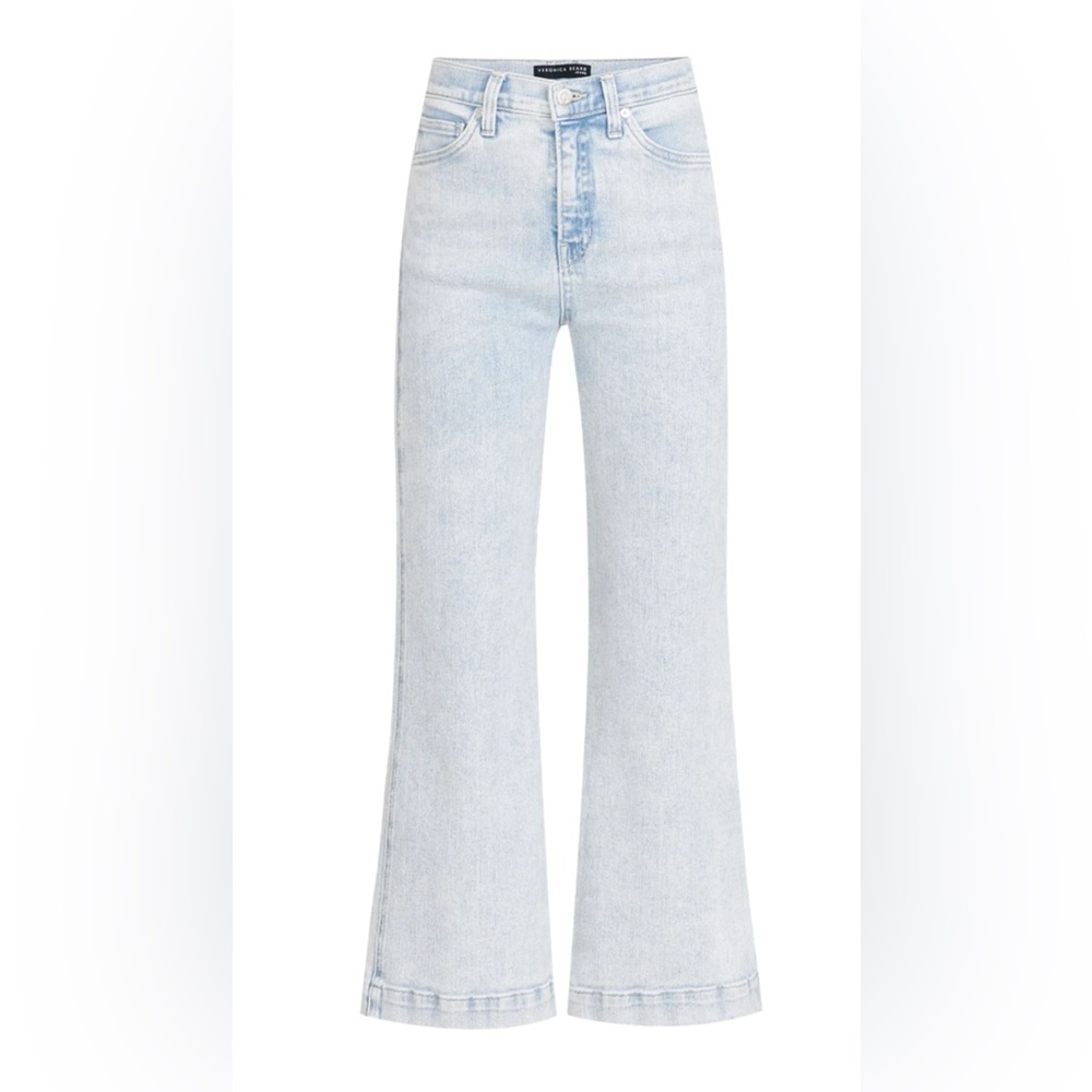 Veronica Beard Light Wash Flare Jeans